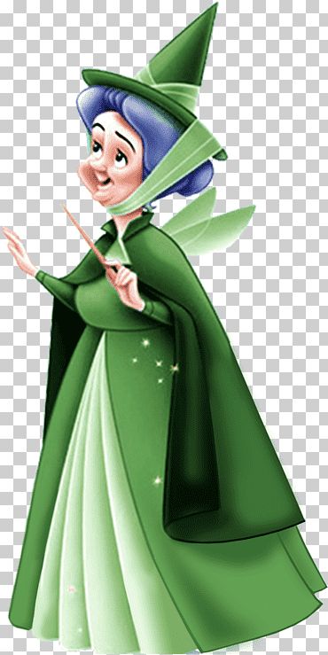 Merryweather Sleeping Beauty, Flora Fauna And Merryweather, Sleeping Beauty Characters, Fairy Godmother Costume, Sleep Cartoon, Disney Princess Films, Disney Princess Png, First Disney Princess, Cinderella Fairy Godmother