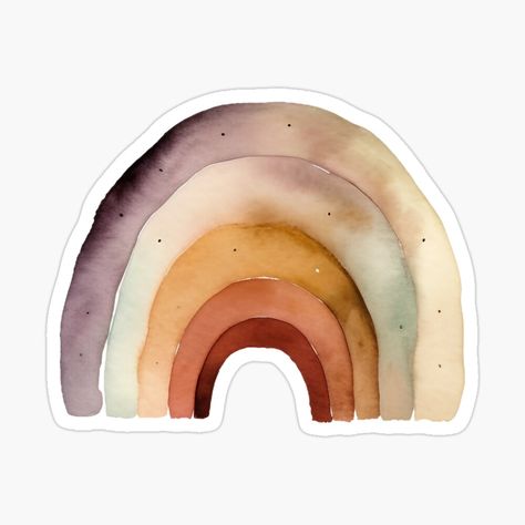 Get my art printed on awesome products. Support me at Redbubble #RBandME: https://www.redbubble.com/i/sticker/Earthy-Brown-Watercolor-Rainbow-Nature-inspired-Ar-by-lastgirlscout/146746414.EJUG5?asc=u Rainbow Nature, Brown Rainbow, Brown Watercolor, Earthy Brown, Watercolor Rainbow, Rainbow Art, Bullet Journals, Nature Inspired, Nature Lover