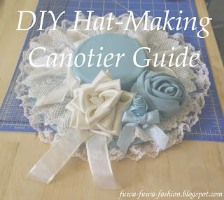 Canotier Hat, Millinery Diy, Making Hats, Threads Magazine, Hat Tutorial, Diy Hat, Doll Hat, Fancy Hats, Sewing Design