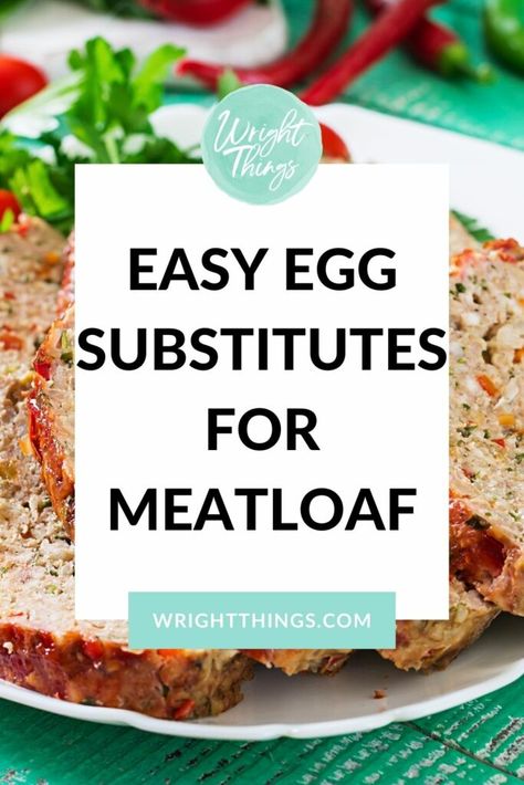 Dairy And Egg Free Meatloaf, No Egg Meatloaf Recipes, Meatloaf Egg Free, Turkey Meatloaf Without Eggs, Meatloaf With No Egg, Meatloaf No Egg Recipes, Turkey Meatloaf No Egg, Egg Substitute For Meatloaf, Eggless Meatloaf Recipes