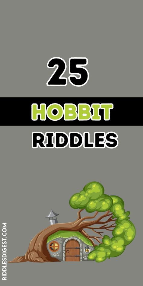 Explore the enchanting world of Hobbit riddles with our Pinterest board! Unravel the mysteries and test your wits with a collection of clever riddles from the Shire. Perfect for fans of fantasy and lovers of Middle-earth lore. Curious for more? Visit our blog for an in-depth look at Tolkien's magical universe How To Live Like A Hobbit, Hobbit Day Activities, Lord Of The Rings Free Printables, Hobbit Moodboard, Hobbit Riddles, Hobbit Diy, Lord Of The Rings Marathon, Hobbit Crafts, Lotr Crafts