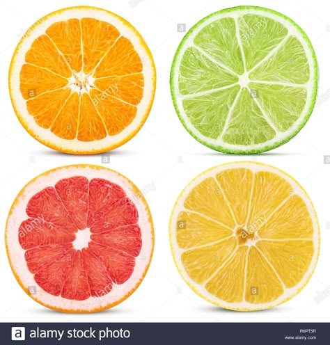 Fruit Cut In Half, Fruit Collage, Lemon Drawing, Fruits Drawing, Orange Cut, Lime Paint, Orange Painting, Background Drawing, Bleach Art