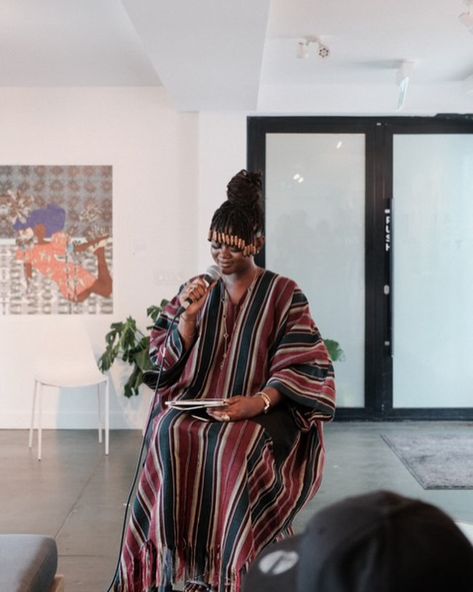 SWIPE FOR MORE MAGNIFICENCE 🤍 Our stunning customer recently wowed the crowd at an art exhibition in Toronto, where she performed her poetry in an elegant Abisoye Asooke kaftan, paired with the gorgeous braids I styled for her. She looked regal and radiant, turning heads with her graceful presence. You can achieve this same show-stopping look for just 45,000 Naira #fashionblogger #fashion #asookestyles #regal #luxury Her Poetry, Gorgeous Braids, Afrocentric Fashion, Aso Oke, Classy Shoes, African Style, Work Outfits, Art Exhibition, African Fashion