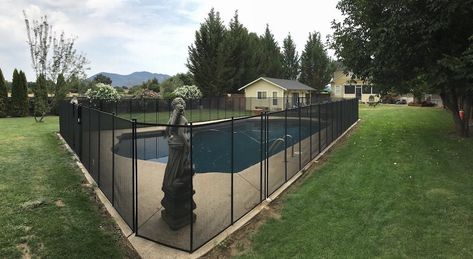 Clear Lake Safety Fence Baby Barrier, Pool Safety Fence, California Pools, Safety Fence, The Young Ones, Family Pool, Pool Safety, Pool Fence, Redwood City