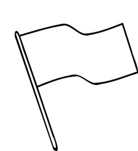 Flag Outline, Outline Drawings, Easy Drawings, Flag, Birthday Party