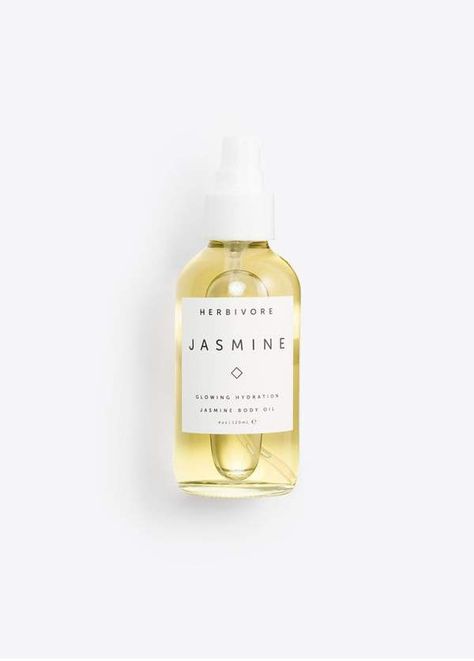 Vince Vince | Herbivore / Jasmine Body Oil | Varied Make Skincare, Herbivore Botanicals, Jasmine Scent, Botanical Oils, Fractionated Coconut Oil, Sweet Scents, Flower Oil, Green Beauty, Grapeseed Oil