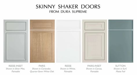 Explore Fresh, New Options with Shaker Style Cabinet Doors - Dura Supreme Cabinetry Cabinet Door Styles Modern, Shaker Cabinet Door Styles, Shaker Cabinet Styles, Craftsman Style Kitchen, Classical Kitchen, Shaker Style Cabinet Doors, Kitchen Cabinet Door Styles, Shaker Door Styles, Shaker Style Cabinets