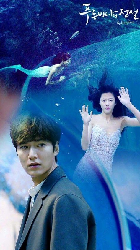 Legend Of The Blue Sea Poster, Legend Of Blue Sea, Lee Min Ho Kdrama, Legend Of The Blue Sea, Lee Min Ho Photos, 카드 디자인, Korean Drama Movies, K Drama, Boys Over Flowers