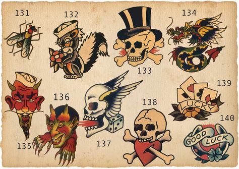 Berg Tattoo, Sailor Jerry Tattoo, Sailor Jerry Flash, Sailor Jerry Tattoo Flash, Devil And Angel, Jerry Tattoo, Sailor Tattoos, Traditional Tattoo Old School, Vintage Tattoo Design