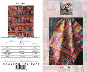 beyond the reef quilt patterns | Tattoo Tattoo Quilt, Marcia Derse, Reef Pattern, Island Tattoo, Spring Market, Muster Tattoos, Quilt Modernen, The Reef, Triangle Quilt