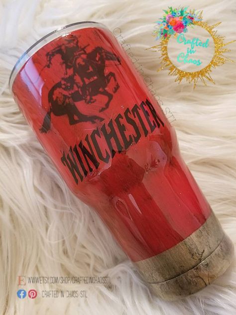 Mens Tumbler Cup Ideas, Fabric Tumblers, Tumbler Inspiration, Yeti Cups, Food Safe Epoxy, Monogram Tumbler, Powder Coated Tumblers, E Craft, Shotgun Shell