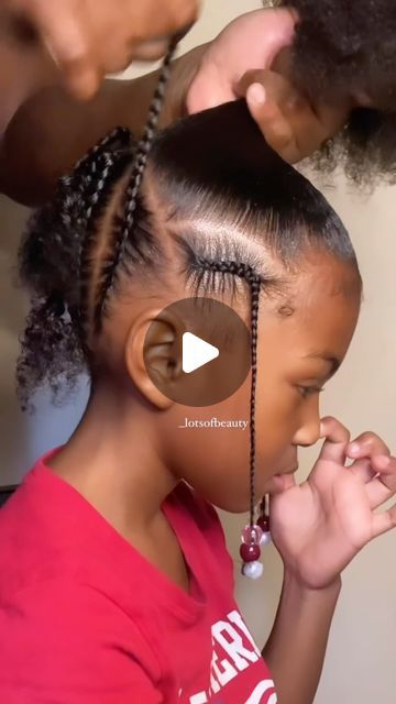 *Kids Hair Fashion place• on Instagram: "🎀 Cornrow Hairstyle inspiration for kids🎀
•
Source @_lotsofbeauty 
•
Happy Sunday!! 💕
•
#kidshairstyles 
#cornrowstyles 
#cutehairstyles 
#halfuphairstyle 
#halfupstyle" Cornrow Kids Hairstyles, Natural Cornrow Hairstyles For Kids, Easy Cornrow Hairstyles For Kids, Kids Cornrow Hairstyles Simple, Cornrows For Kids, Cornrow Hairstyles For Kids, Kids Cornrow Hairstyles Natural Hair, Cornrow Styles For Kids