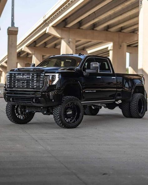 Gmc Sierra 3500 Dually, Lifted Dually Trucks, Gmc Sierra Lifted, Pretty Trucks, Lifted Dually, Gmc Denali Truck, Denali Truck, Truck Pics, Gmc Denali