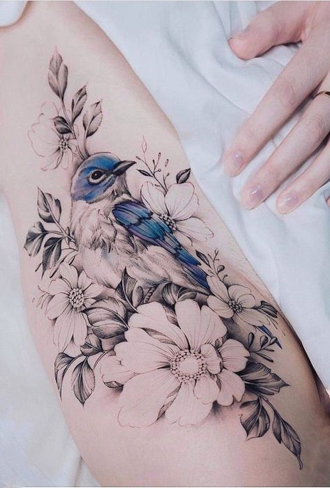 Tattoos Floral, Floral Tattoos, Cat Tattoos, Inspiration Tattoos, Eagle Tattoos, Disney Tattoo, Geniale Tattoos, Eagle Tattoo, Tiny Tattoo