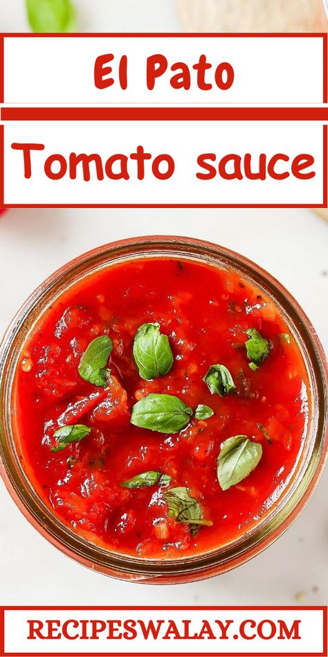 This El Pato Tomato Sauce Recipe, known for its versatility, can be the star ingredient in a variety of recipes from enchiladas to a simple yet ...
#ElPato #Tomato #sauce #Recipe Vegetarian Chicken, Popular Side Dishes, Tomato Sauce Recipe, Paneer Recipes, Biryani Recipe, Mouth Watering Food, Seasoning Recipes, Sauce Recipe, Side Dish Recipes