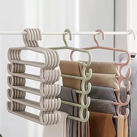 Wall Mounted Closet, Closet Storage Accessories, Tie Storage, Organizar Closet, Scarf Storage, Belt Storage, Kids Bathroom Accessories, Trouser Hangers, Scarf Organization