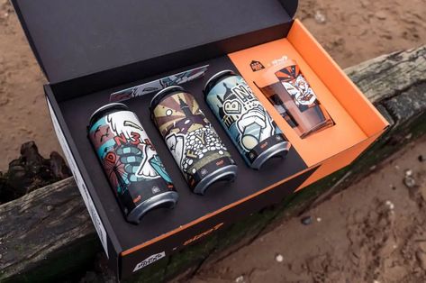 Docks Beers x size? Seaside Gift Box - Sourcefour Beach Beer, Beer Kit, Beer Gift, Clothing Retail, Beer Gifts, Mead, Beer Can, Work On, To Work