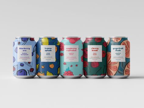 Soda drink|packaging design on Behance Soda Can Illustration, Can Packaging Design, Drink Packaging Design, Can Packaging, Drink Packaging, Soda Drink, Drinks Packaging Design, Soda Brands, Ux Web Design