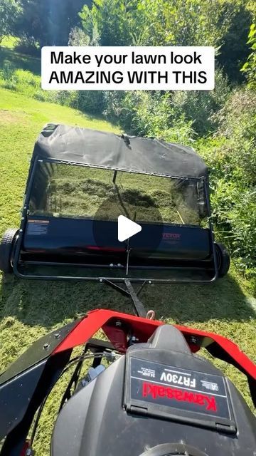 VEVOR Home Improvement on Instagram: "Can the sweeper handle larger yards? YES!!🔥
•
By @brandan_roberts
Link in bio

#VEVOR #DIYProject #homediy #lawncare #lawntips #lawn #lawnwork #homeimprovement #VEVORdiyproject" Lawn Sweepers, Lawn Work, Large Yard, Lawn Care, Link In Bio, Lawn, Home Diy, Diy Projects, Home Improvement