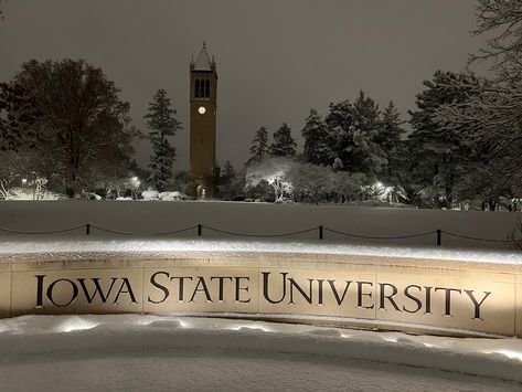 Ames Iowa, College Vision Board, Dream Future, Iowa State University, Uni Life, Iowa State Cyclones, Iowa State, Alma Mater, College Life