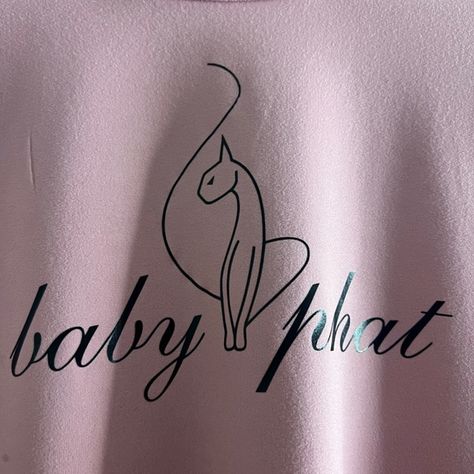 Baby Phat Pajama set Baby Phat Aesthetic, Baby Phat 2000s Aesthetic, Baby Phat Tracksuit, Baby Phat 2000s, Hot Pink Butterfly, Vintage Brands, Kimora Lee Simmons, Fleece Pajama Pants, Glam Doll