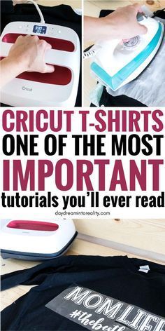 Making A Shirt With Cricut, Cricut Sweatshirt How To, White Cricut Shirts, Diy Cricket Tshirts, Silouette Cameo3 Projects, Cricut Iron On Tips, Diy Shirts With Cricut, Cricut Shirts Beginner, Cricut Iron On Ideas Free Printable