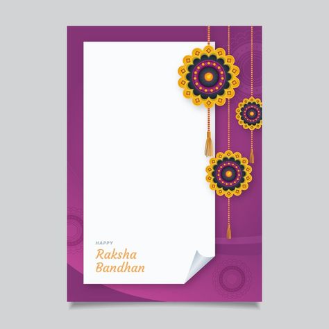 Raksha bandhan greeting card | Free Vector #Freepik #freevector Happy Birthday Papa Quotes, Raksha Bandhan Wallpaper, Raksha Bandhan Cards, Raksha Bandhan Photos, Raksha Bandhan Greetings, Raksha Bandhan Images, Rakhi Cards, Happy Rakhi, Simple Cards Handmade