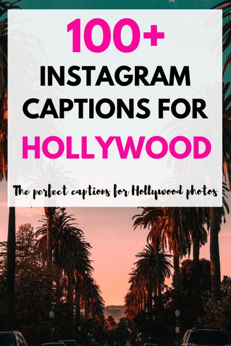 Ahh Hollywood! Iconic isn’t it?! It definitely was one of the best places we have traveled due to the iconic Hollywood sign and amazing Instagram opportunities. Here are 100+ Hollywood quotes to (hopefully) inspire you to visit Hollywood or if you have already been use as awesome Instagram captions! And, If you love Instagram we developed some […] Couple Travel The World Old Hollywood Quotes, Increase Followers On Instagram, Funny Famous Quotes, Hollywood Quotes, Quotes For Instagram Captions, More Instagram Followers, Travel Captions, Perfect Captions, Cute Instagram Captions