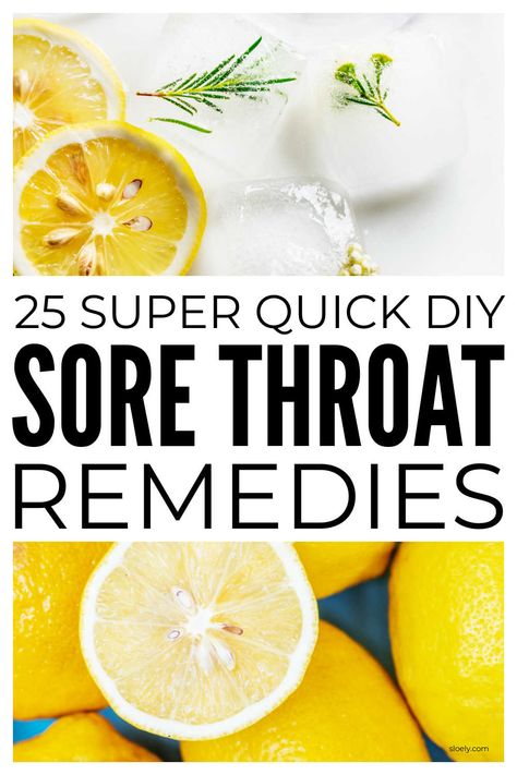 Discover the 25 best quick DIY sore throat remedies you can make easily at home for instant sore throat relief that really works. #sorethroat #sorethroatrelief #sorethroatremedy #diyremedies #homemaderemedies Quick Home Remedy For Sore Throat, Diy Remedies For Sore Throat, At Home Sore Throat Remedies, Dry Itchy Throat Remedies, What To Take For A Sore Throat, Dry Sore Throat Home Remedies, Sore Throat Relief Instant Diy, Throat Sore Remedies, Instant Sore Throat Relief