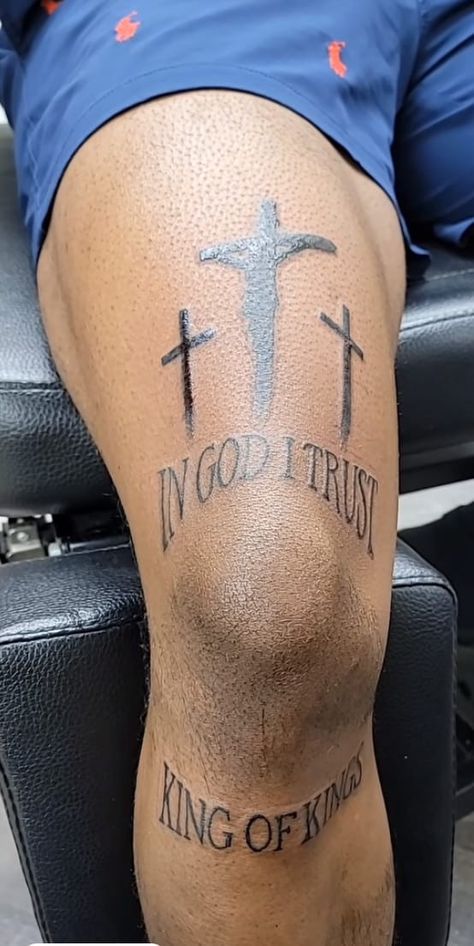 One Man Army Tattoo, Ape Shall Never Kill Ape Tattoo, One Of One Tattoo Men, God Gives His Toughest Battles Quotes Tattoo, Fear God Leg Tattoo, Biblical Shoulder Tattoos, Small Tattoos For Guys Leg, Atlanta Tattoo Ideas For Men, Hooper Tattoo Ideas