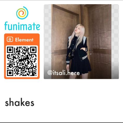 funimate "shakes" qr code. it contains: squeeze shake, soft oscillate shake, turbulance shaks Funimate Coloring, Funimate Qr Codes, Funimate Code, Paint Brush Drawing, Brush Drawing, Qr Codes, Paint Brush, Wallpaper Iphone Cute, Qr Code