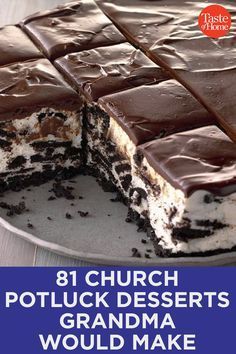 Potluck Recipes Dessert, Easy Potluck Desserts, Cake No Bake, Strawberry Icebox Cake, Potluck Desserts, Impressive Desserts, Dessert Bar Recipe, Bake Cheesecake, Desserts For A Crowd