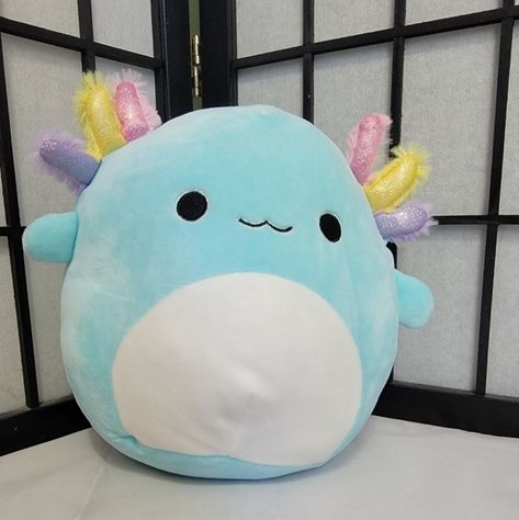 Squishmallows Axolotl Irina 8 Inch Squishmallows Axolotl, Squishmallow Animals, Blue Axolotl, Diy Fidget Toys, Fidget Toys, Pet Toys, Pink Blue, Kids Toys, Hello Kitty