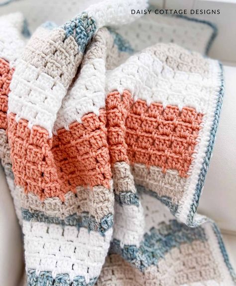 Easy Blanket Crochet Pattern, Block Stitch Crochet, Easy Blanket Crochet, Crochet Block Stitch, Block Stitch, Easy Blanket, Crochet Blanket Stitch Pattern, Crochet Blanket Tutorial, Crocheted Afghans