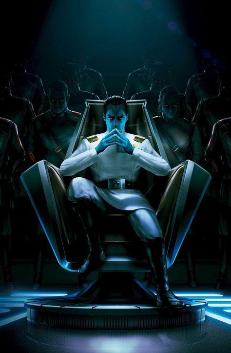 Thrawn Star Wars, Admiral Thrawn, Grand Admiral Thrawn, Star Wars Canon, Star Wars Books, Star Wars Concept Art, Star Wars Empire, Star Wars Tattoo, Star Wars Rpg