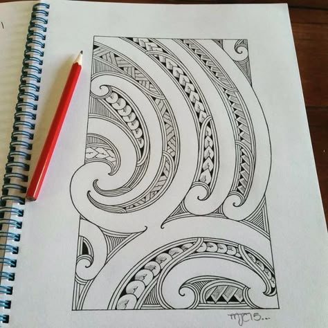 Maori Art Designs Pattern, Maori Patterns Meaning, Maori Designs Pattern, Maori Art Drawing, Maori Sketch, Māori Patterns, Maori Art Designs, Maori Drawing, Maori Artwork