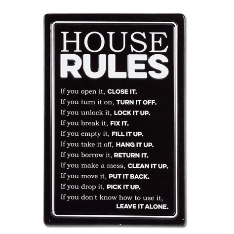 First Date Rules, Prayers For My Daughter, House Rules Sign, Prayer For My Son, Spiritual Wall Decor, Black Sign, Do It Anyway, Metal Wall Sign, House Rules