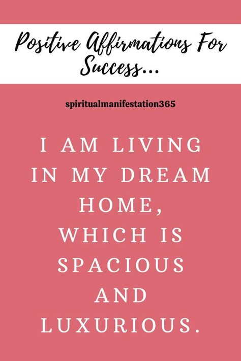 Self-love I Own My Dream Home Affirmation, Manifest Dream Home Affirmations, Affirmations For A New Home, Affirmation For New House, Dream House Affirmation, New House Affirmations, Dream Home Manifestation, Dream Home Affirmations, Manifest New Home