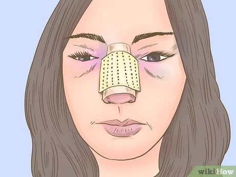 3 Ways to Make Your Nose Look Smaller - wikiHow How To Shrink Nose, Small Eyes Big Nose, Nose Piercing On Wide Nose, Smaller Nose Makeup, Nose Piercings On Big Noses, Contour Long Nose, How To Get Smaller Nose, How To Make Nose Smaller, How To Make Your Nose Smaller