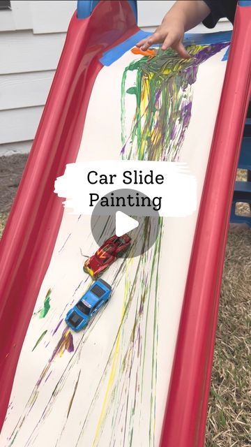 Painting With Cars Preschool, Car Wash Activities For Kids, Car Craft For Toddlers, Cars Activities For Toddlers, Car Crafts For Toddlers, Transportation Activities For Toddlers, Car Activities For Toddlers, Toddler Car Activities, Cars Preschool