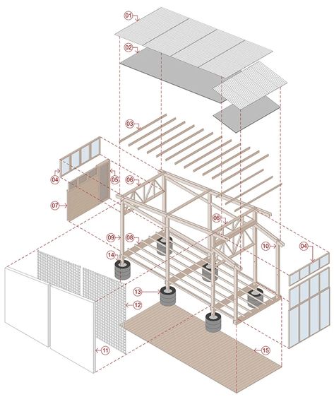 Design For Disassembly, Amphibious Architecture, Hawaiian Architecture, Module Architecture, Module Design, Modular Housing, Open Architecture, Temporary Structures, Timber Buildings