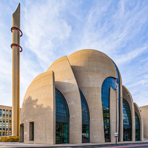 Mosque In Germany, Cologne Central Mosque, Germany Mosque, Cologne Mosque, Muslim Architecture, Central Mosque, Cls 63, Beautiful Mosque, Muslim Culture