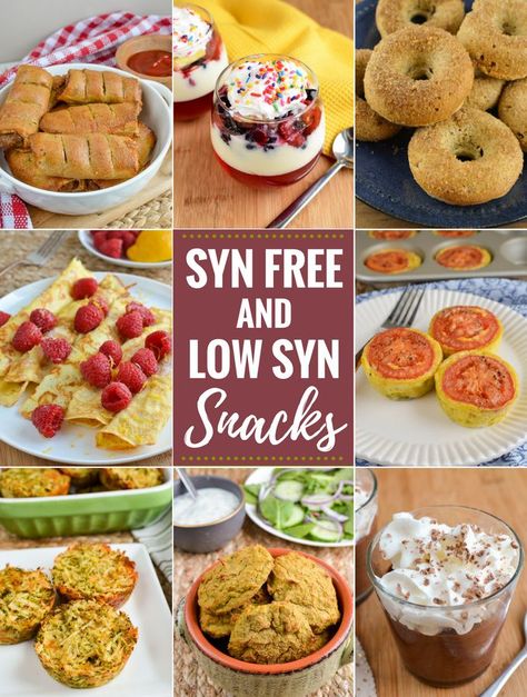 Syn Free Snacks, Slimmers World Recipes, Snacks And Desserts, Low Calorie Snacks, Makanan Diet, Syn Free, Tea Time Snacks, Free Snacks, Food List