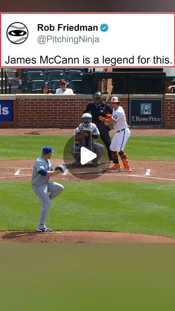 Rob Friedman on Instagram: "95 MPH to the Nose and James McCann stays in the game. Catchers are just built different. What a legend! #mlb #baseball" James Mccann, Baseball Videos, Built Different, Baseball Catcher, Baseball Humor, Wow Video, The Nose, Mlb Baseball, The Game