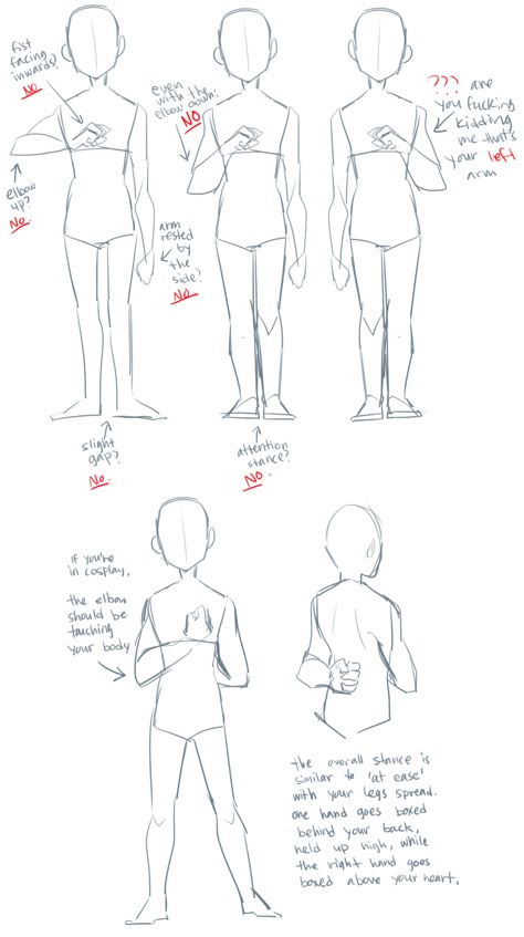 How to correctly Pose in Fanart and Cosplay: The SNK Salute How To Draw People, Draw Faces, الفن الرقمي, Pose Dolls, Draw People, Body Drawing, Guided Drawing, Anime Drawings Tutorials, Color Pencil Drawing