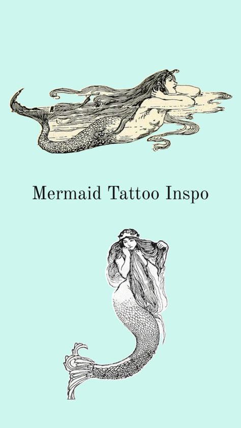 Mermaid Tattoo On Ribs, Tattoo On Ribs, Mermaid Tattoo, Rib Tattoo, Design Drawings, Tattoo Design Drawings, Tattoo Inspo, Tattoo On, Tattoo Design