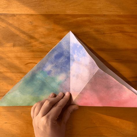 Fold a Watercolor Waldorf Star Lantern – Bella Luna Toys Origami Candle Holder, Waldorf Star, Waldorf Kids, Paper Star Lanterns, Star Lantern, Origami Star, Waldorf Crafts, Window Sills, Star Template