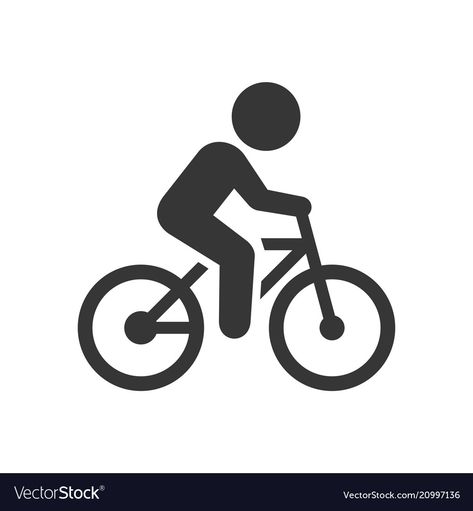 Bicycle Vector, Man Bike, Transparent Png, Free Vector Images, High Res, Png Images, Adobe Illustrator, White Background, Print On Demand