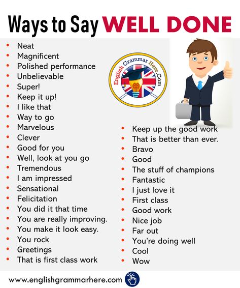 English Different Ways to Say WELL DONE - English Grammar Here Casio Watches, Other Ways To Say, Essay Writing Skills, Conversational English, English Vocab, Good Vocabulary Words, Good Vocabulary, English Language Teaching, English Writing Skills