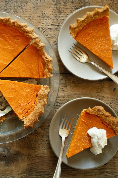 Sweet Potato Pie Recipes, Southern Pies, Julia Childs, Thanksgiving Pie Recipes, Sweet Potato Pies Recipes, Best Thanksgiving Recipes, Thanksgiving Pies, Baking Stone, Nyt Cooking